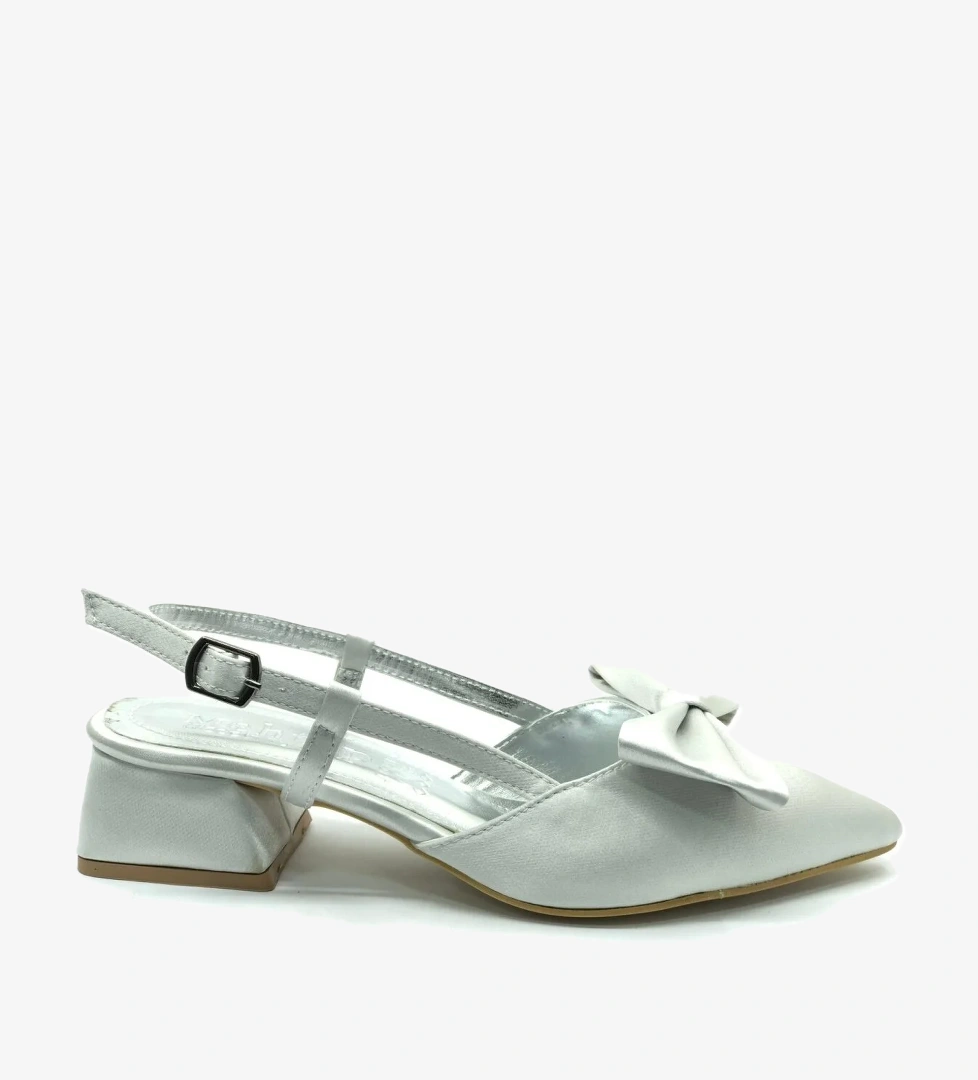 Kurdela Detaylı Arkası Açık Kadın Babet Ayakkabı