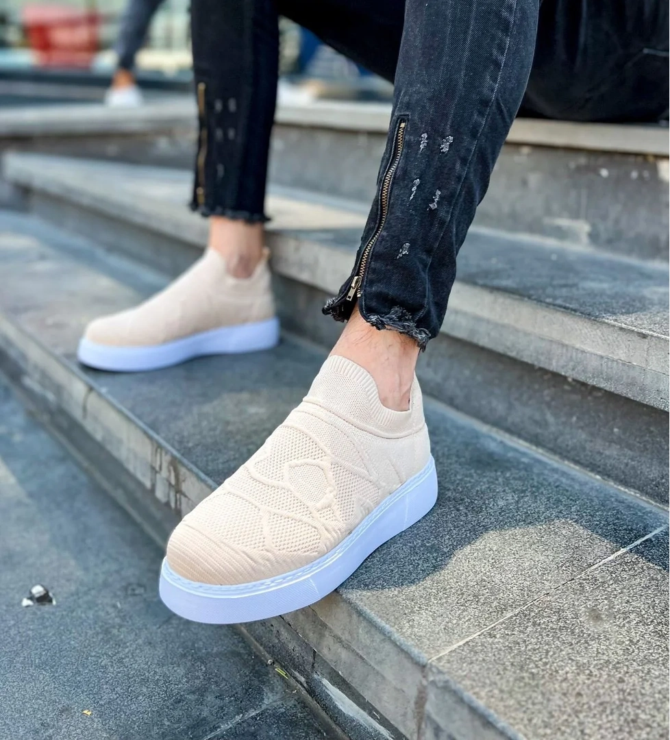 Pabucmarketi Triko Kumaş Erkek Spor Ayakkabı model görseli