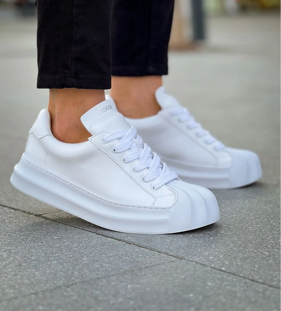 Bağcık Erkek Spor Ayakkabı Beyaz