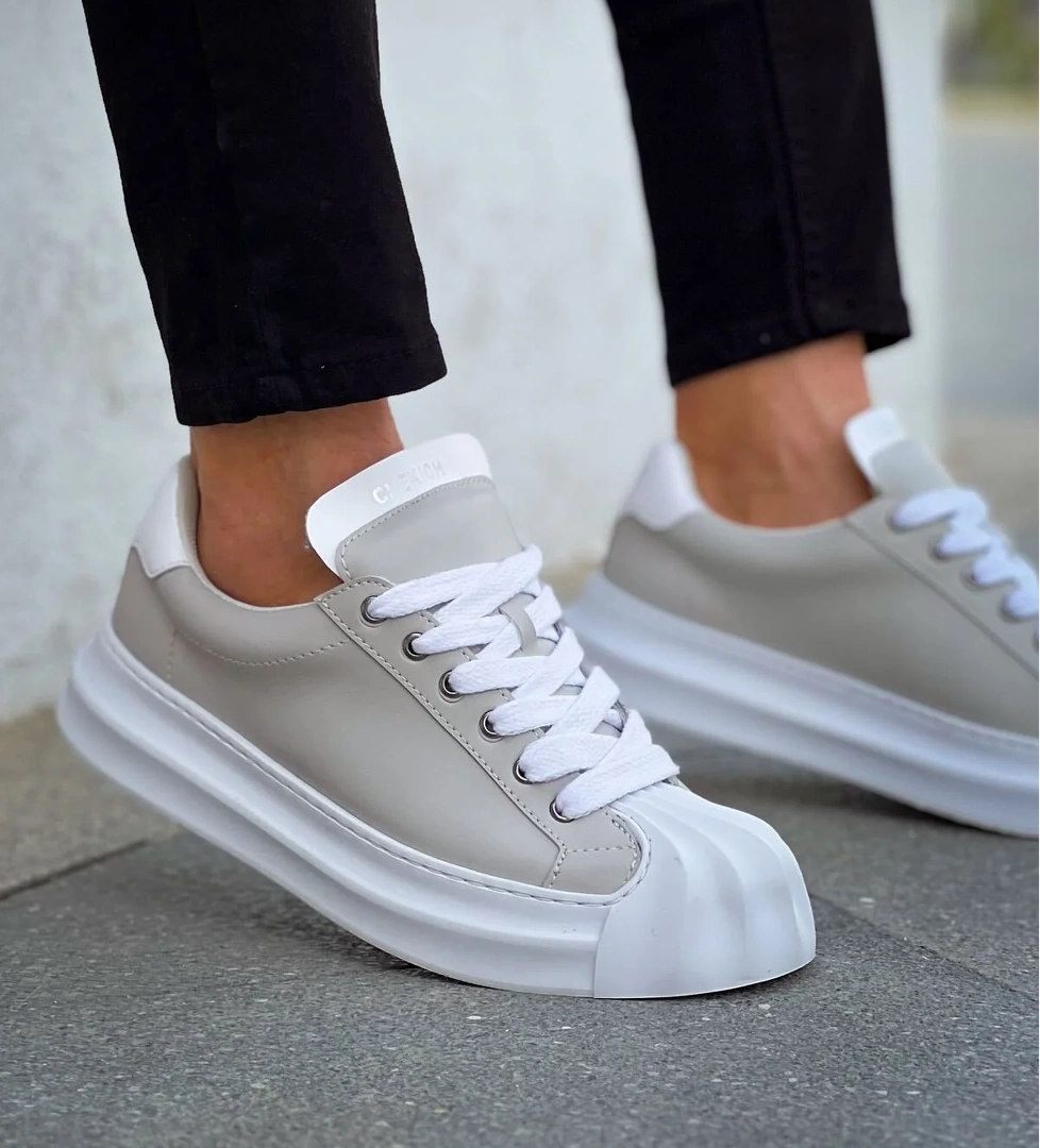 Bağcık Erkek Spor Ayakkabı Gri