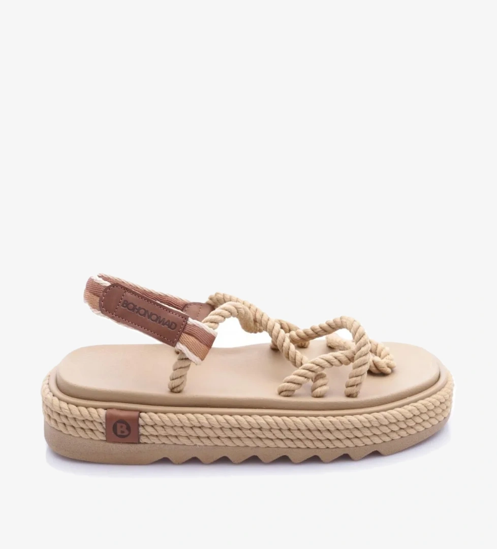 Nomadic Republic Ibıza Mid Platform Kadın Halat Sandalet model görseli