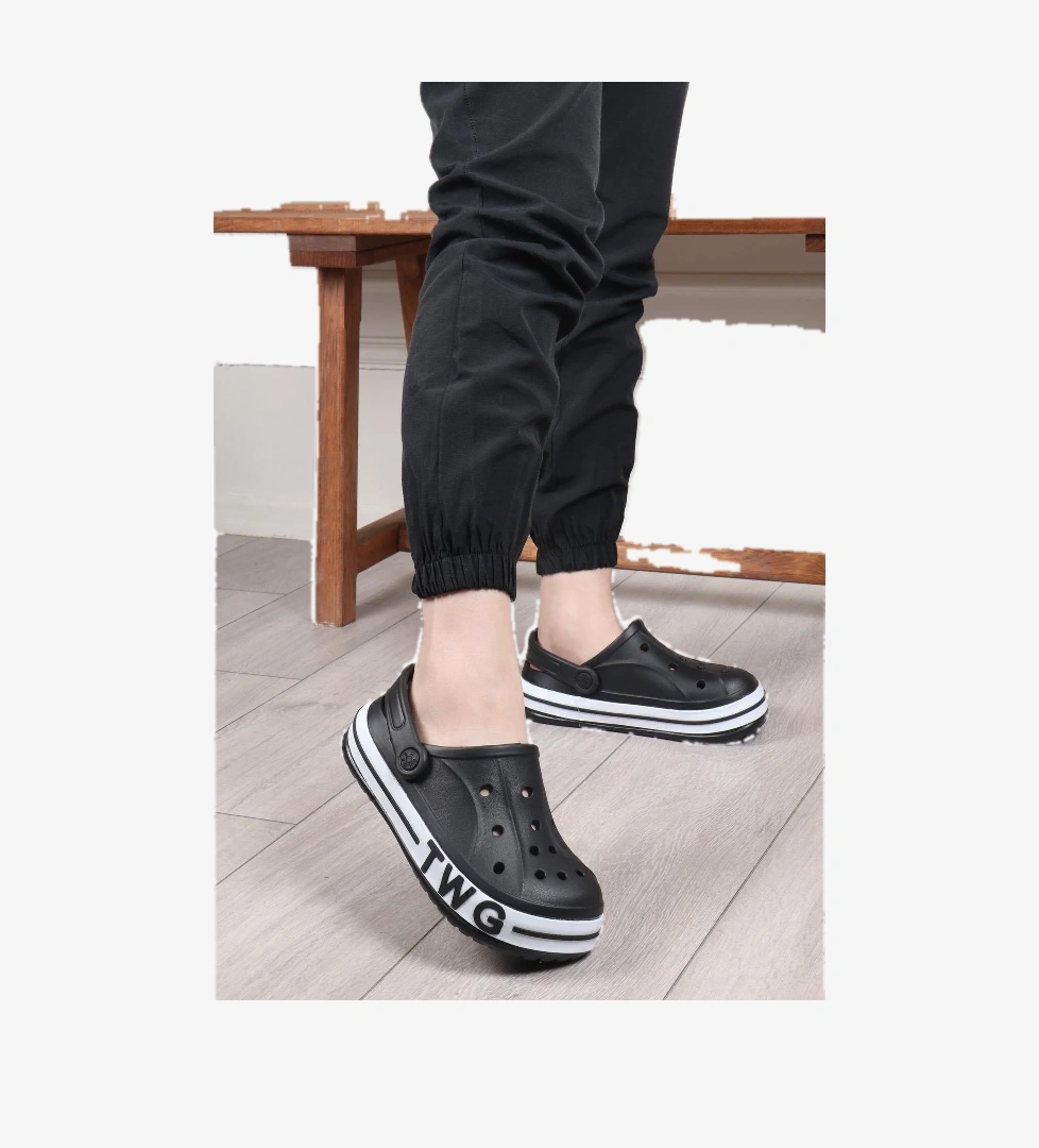 TWG-216 G Siyah Unisex Terlik