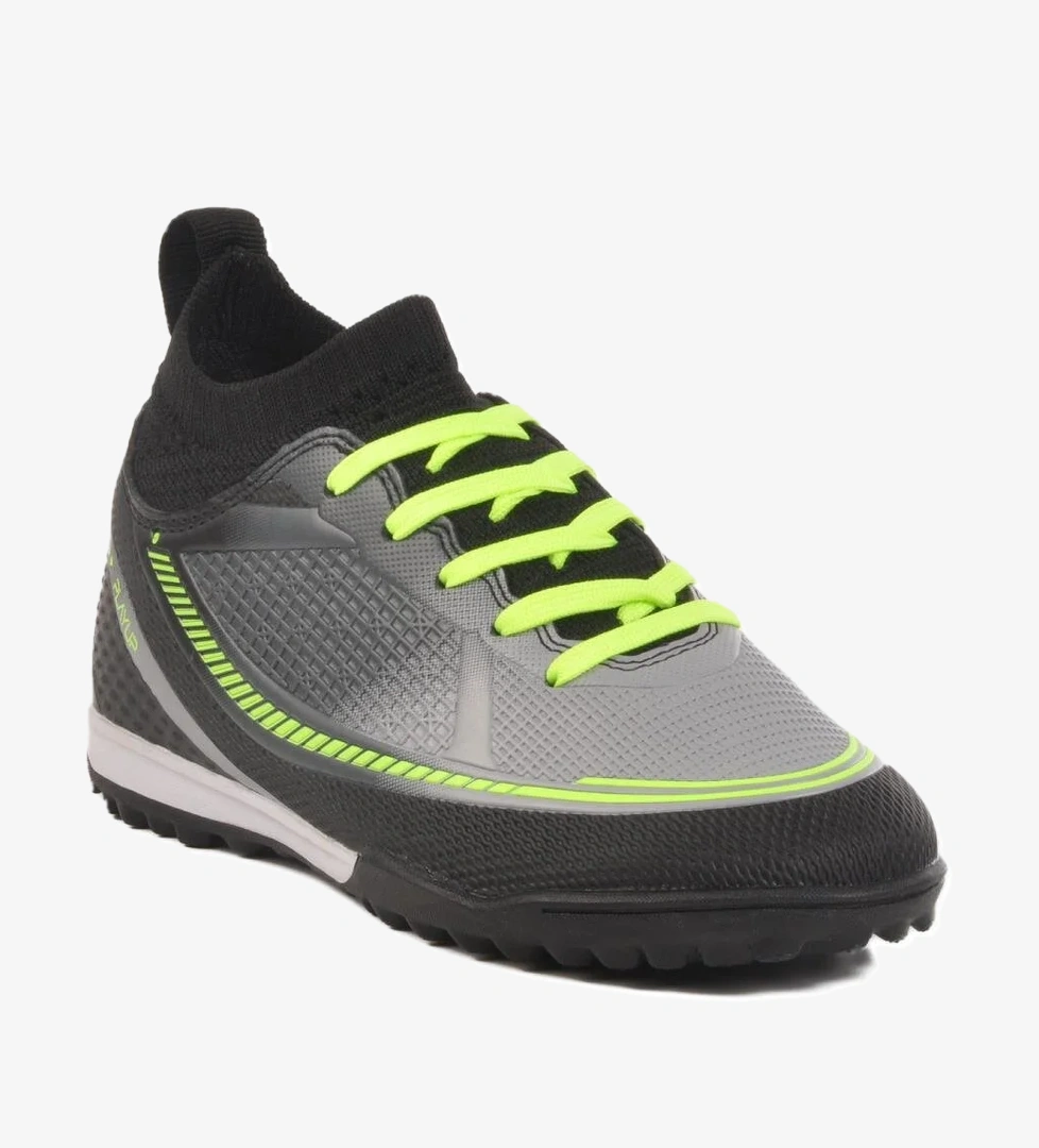 FH-251-141 F Siyah Çocuk Çoraplı Halı Saha Ayakkabısı