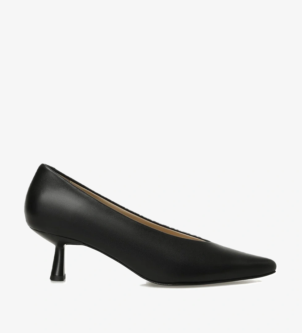 SIMINA 5PR Siyah Kadın Topuklu Ayakkabı - Görsel 1