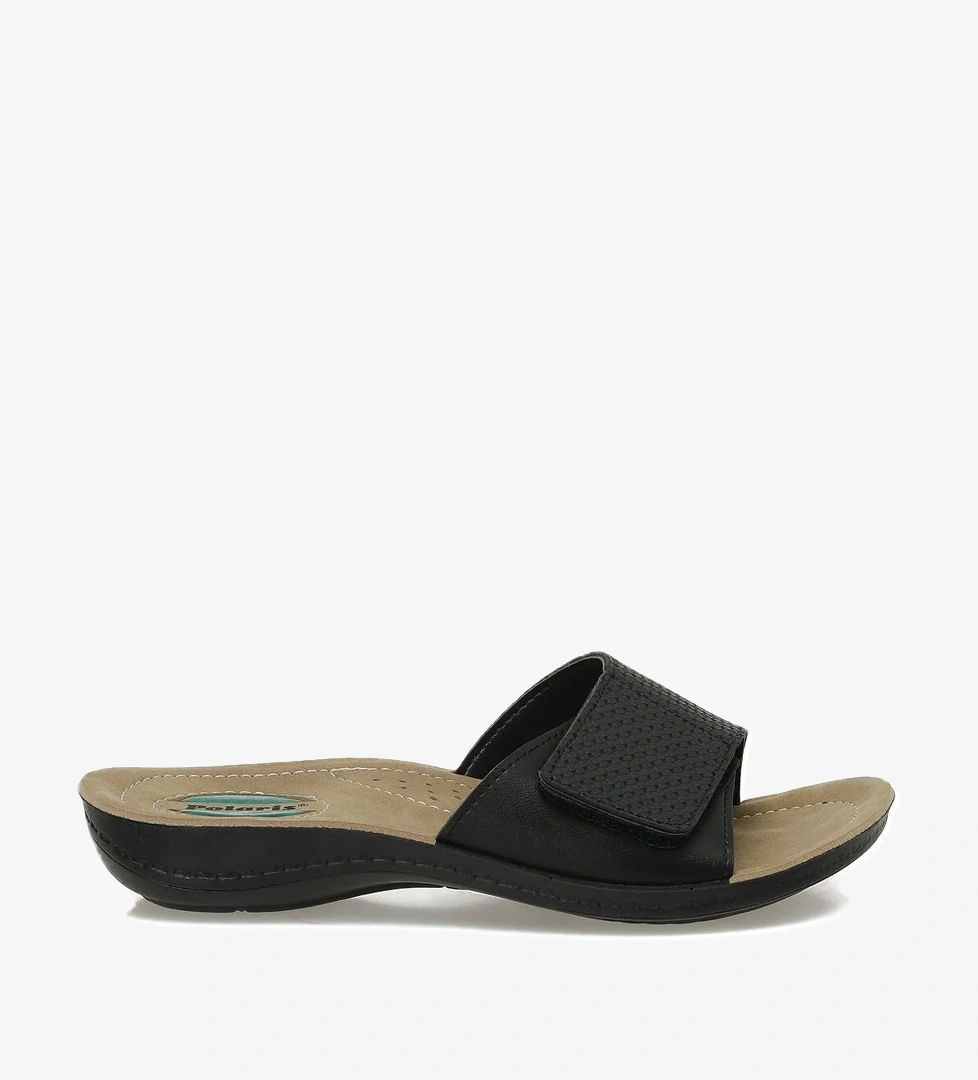 607009.Z5PR Siyah Kadın Ev Terliği - Görsel 1