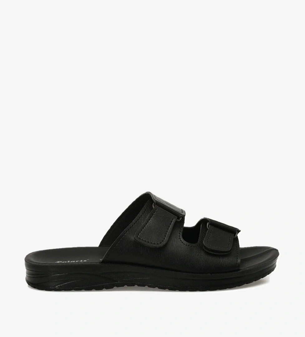 Polaris 604230.M5PR Siyah Erkek Terlik - Görsel 1