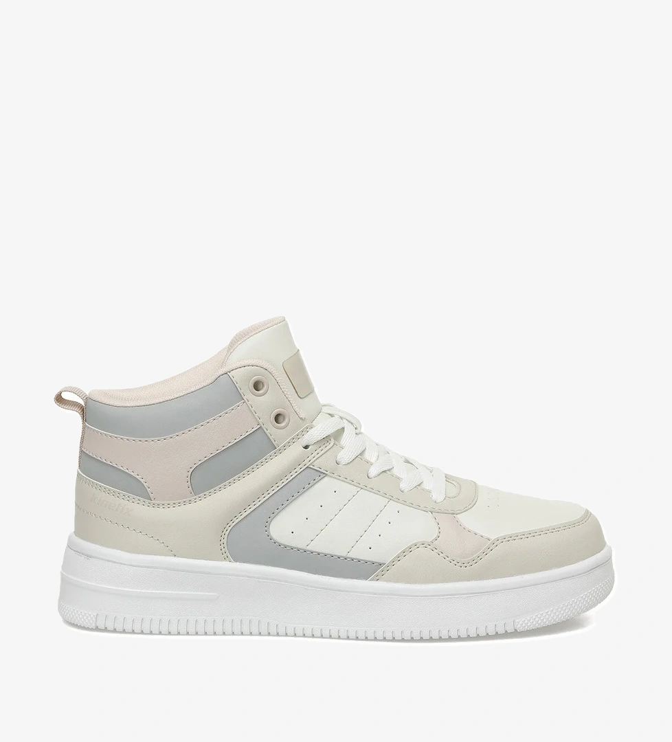 LOWNER PU W 5PR Ekru Kadın Sneaker - Görsel 1