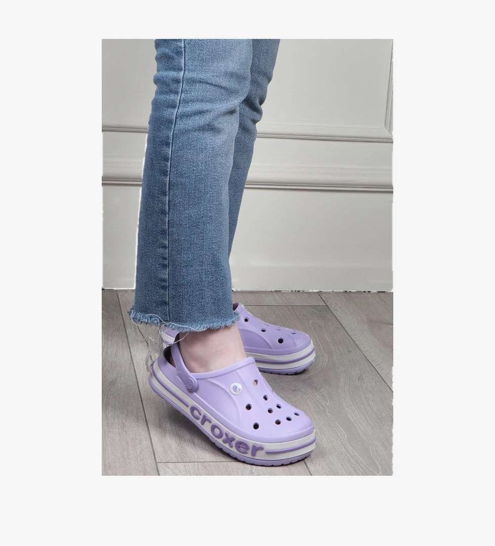 Walkway 216 G Lila Kum Unisex Yazlık Hafif Esnek Sabo Terlik model görseli