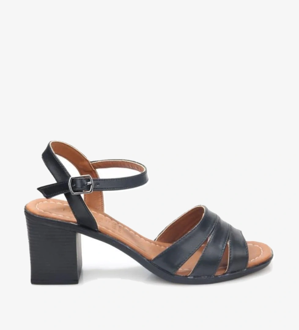 Frzn 03241 5 Cm Topuklu Kadın Sandalet - Görsel 1