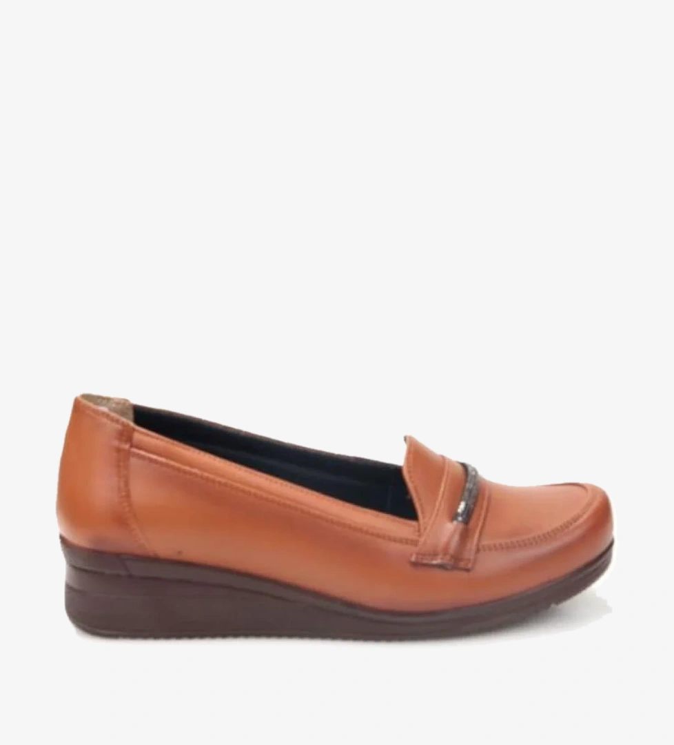 Edik DR194 Ortopedik Kadın Günlük Deri Ayakkabı