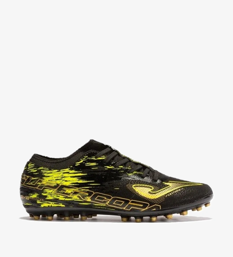 Joma Supercopa 2301 Ag Krampon Siyah-Fosforlu Sarı model görseli