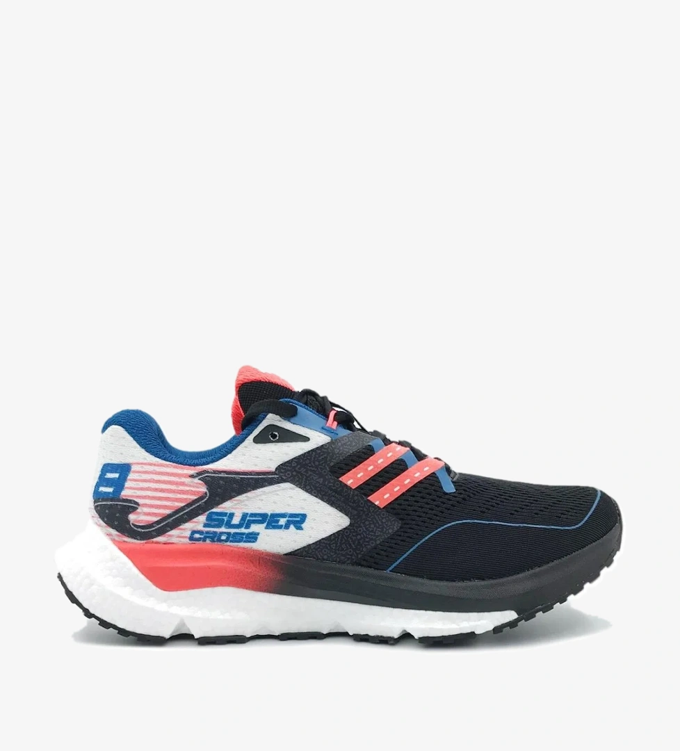 Joma Super Cross 2301 Spor Ayakkabı Siyah-Beyaz model görseli