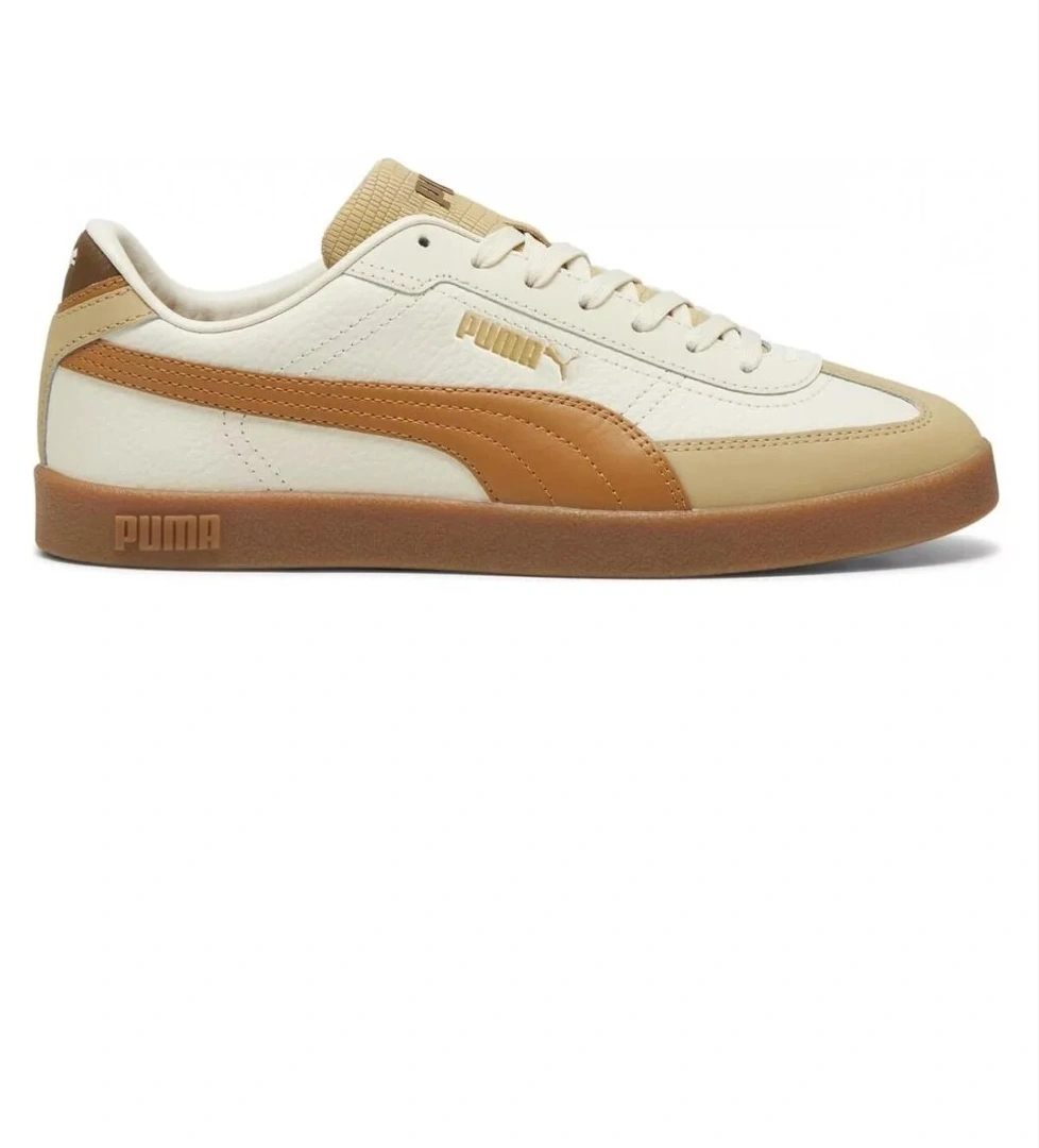 397448 Club II Era Lthr Spor Ayakkabı Bej - Görsel 1