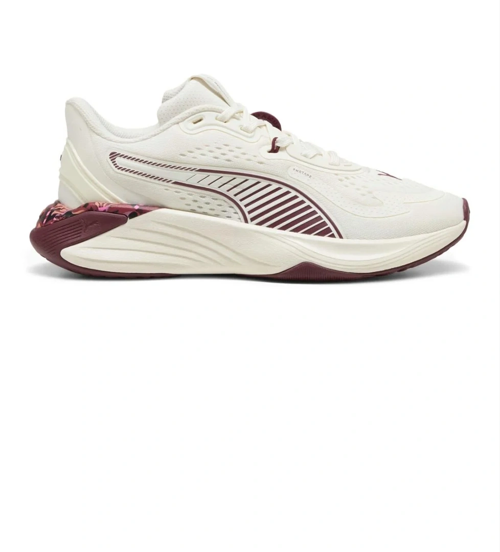 Puma 311739 PWR Hybrid TR Wns Floral Ri Spor Ayakkabı Krem model görseli