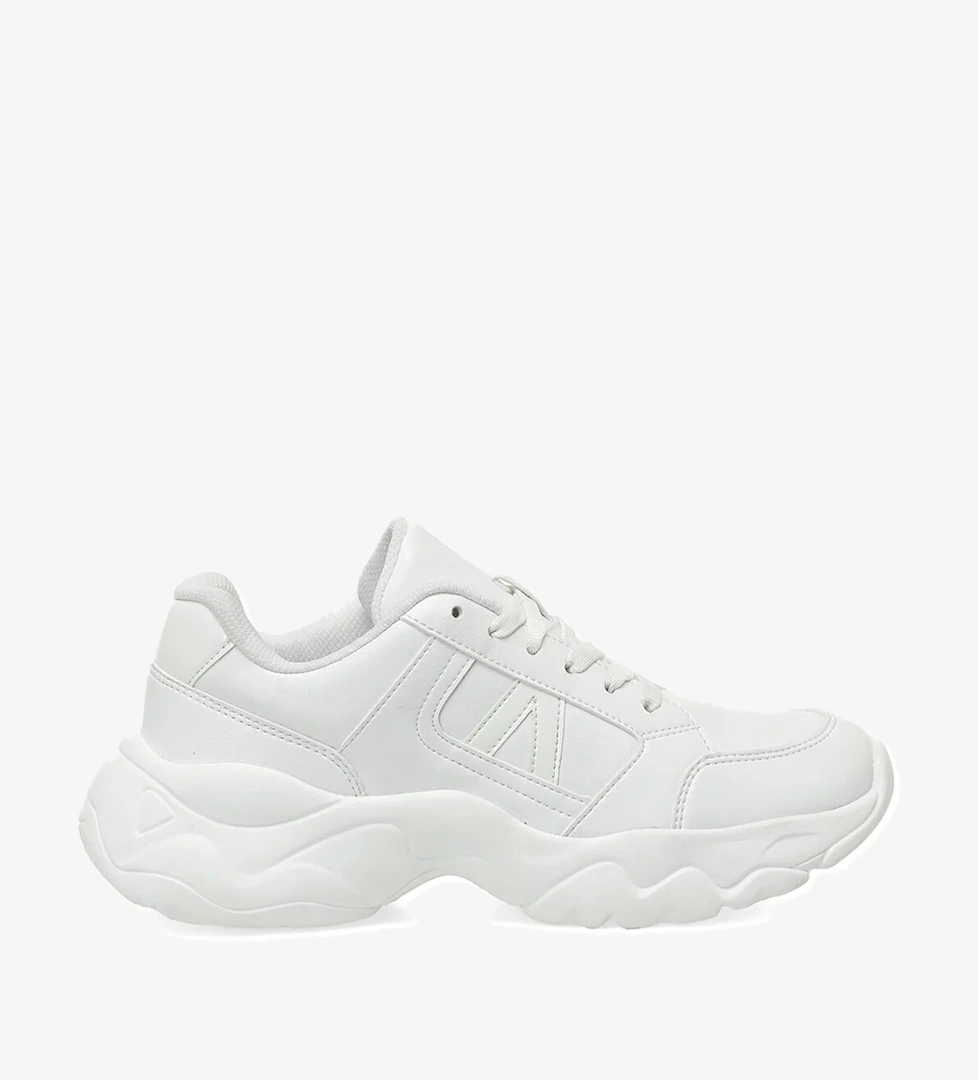 TRX24K-512 W 5PR Beyaz Kadın Sneaker - Görsel 1