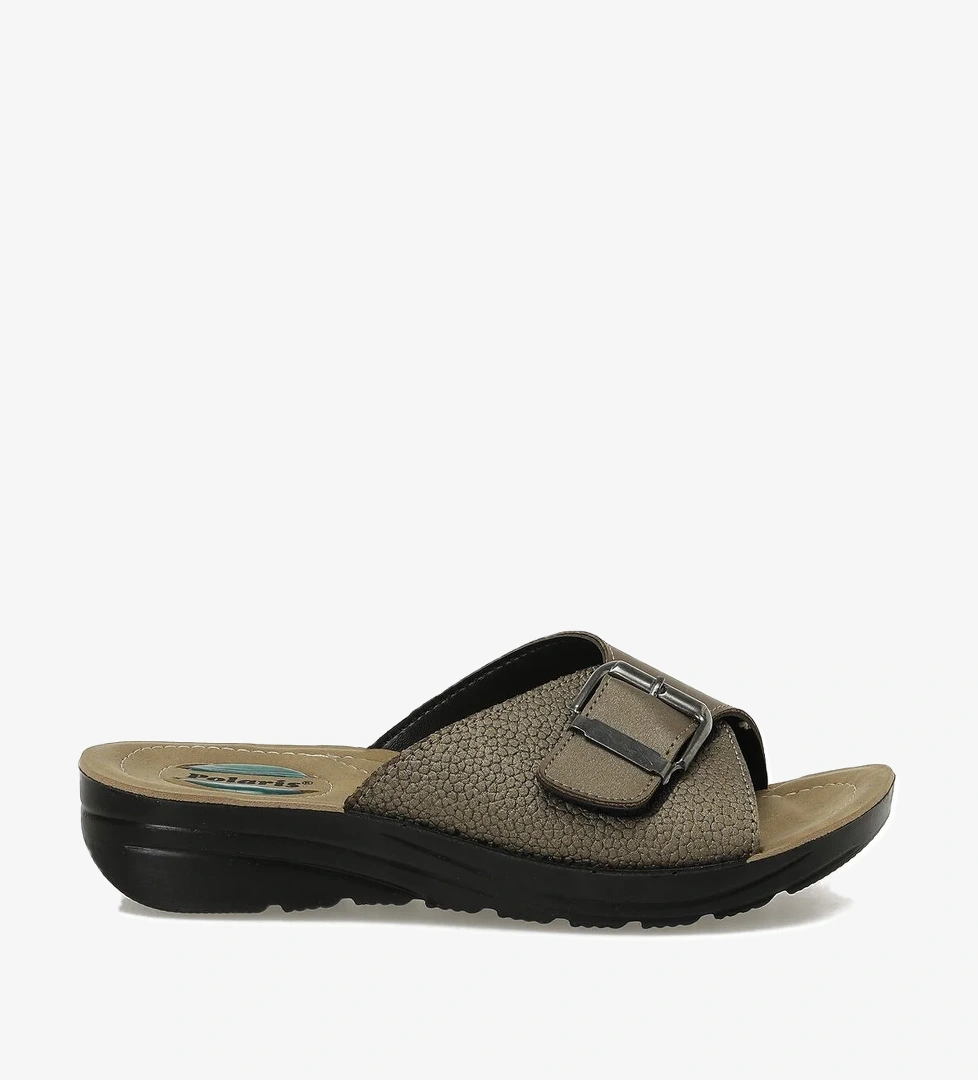 609003.Z5PR Bronz Kadın Ev Terliği - Görsel 1