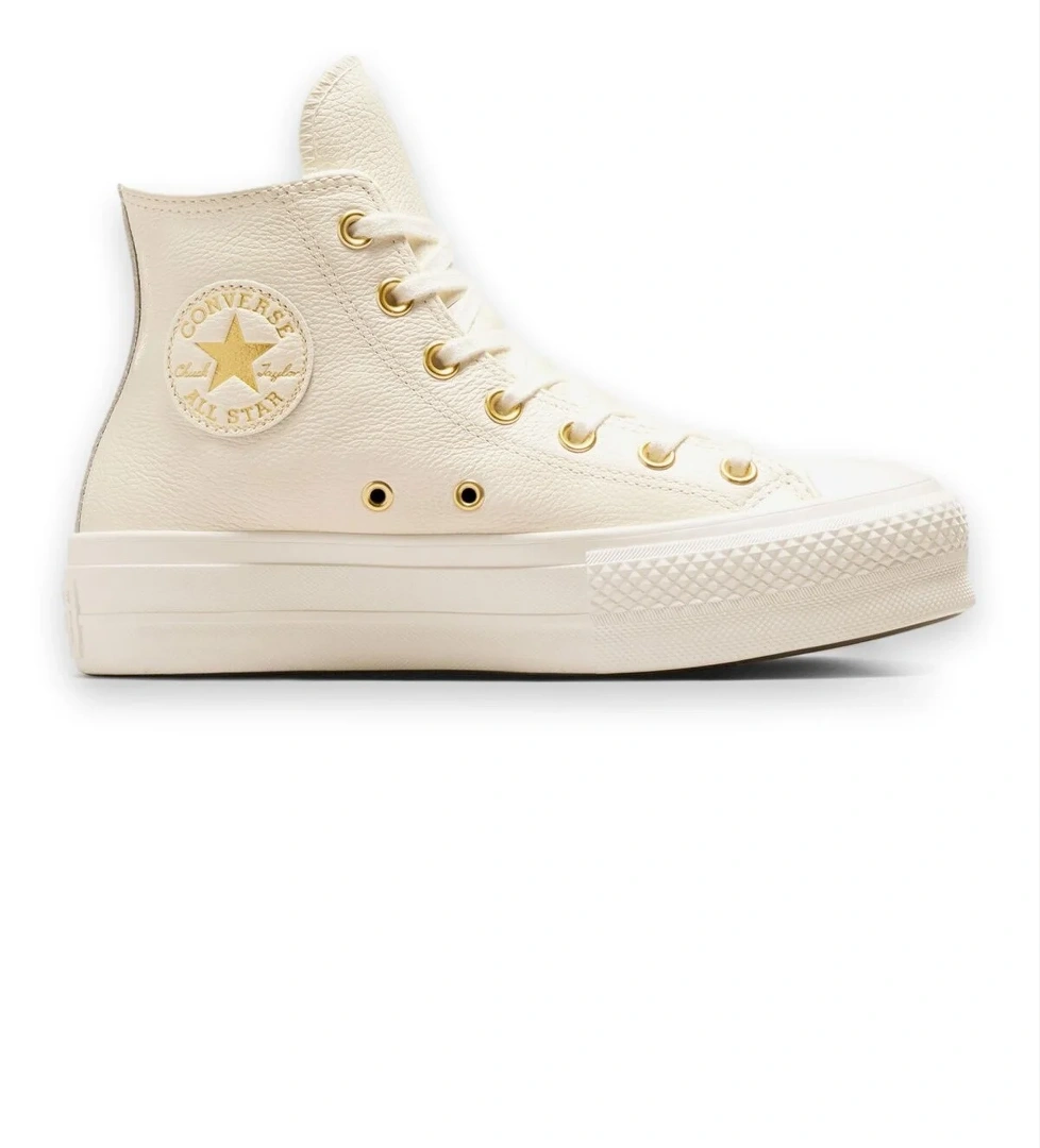 Converse A12764C Chuck Taylor All Star Lift Sneakers Bej Unisex Spor Ayakkabı model görseli