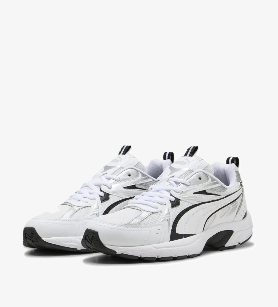 402623 Milenio Tech Günlük Beyaz-Siyah Unisex Spor Ayakkabı - Görsel 1