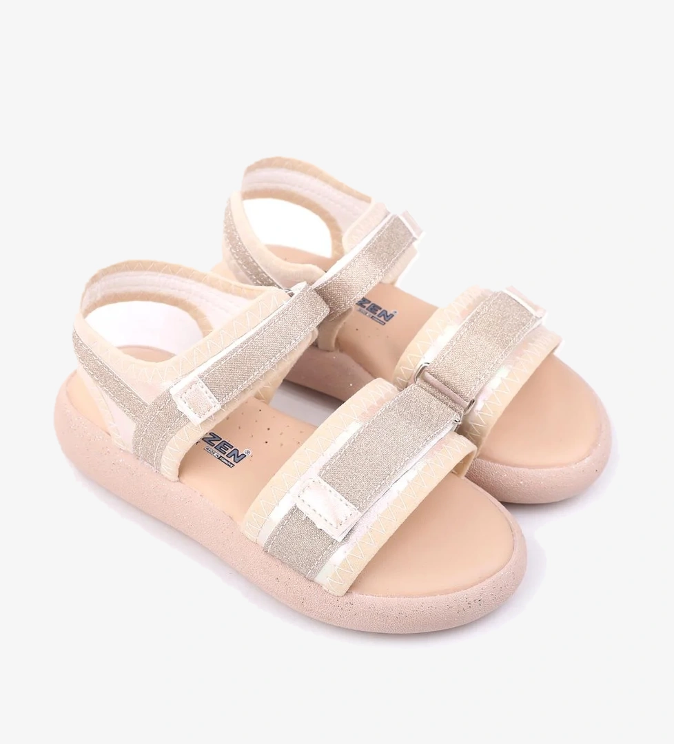 Arzn 4830 Kız Çocuk Ortopedik Rahat Taban Sandalet