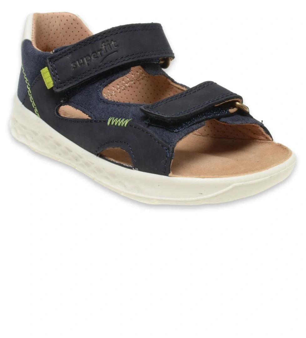 000510-B Lagoon Lacivert Çocuk Sandalet - Görsel 1
