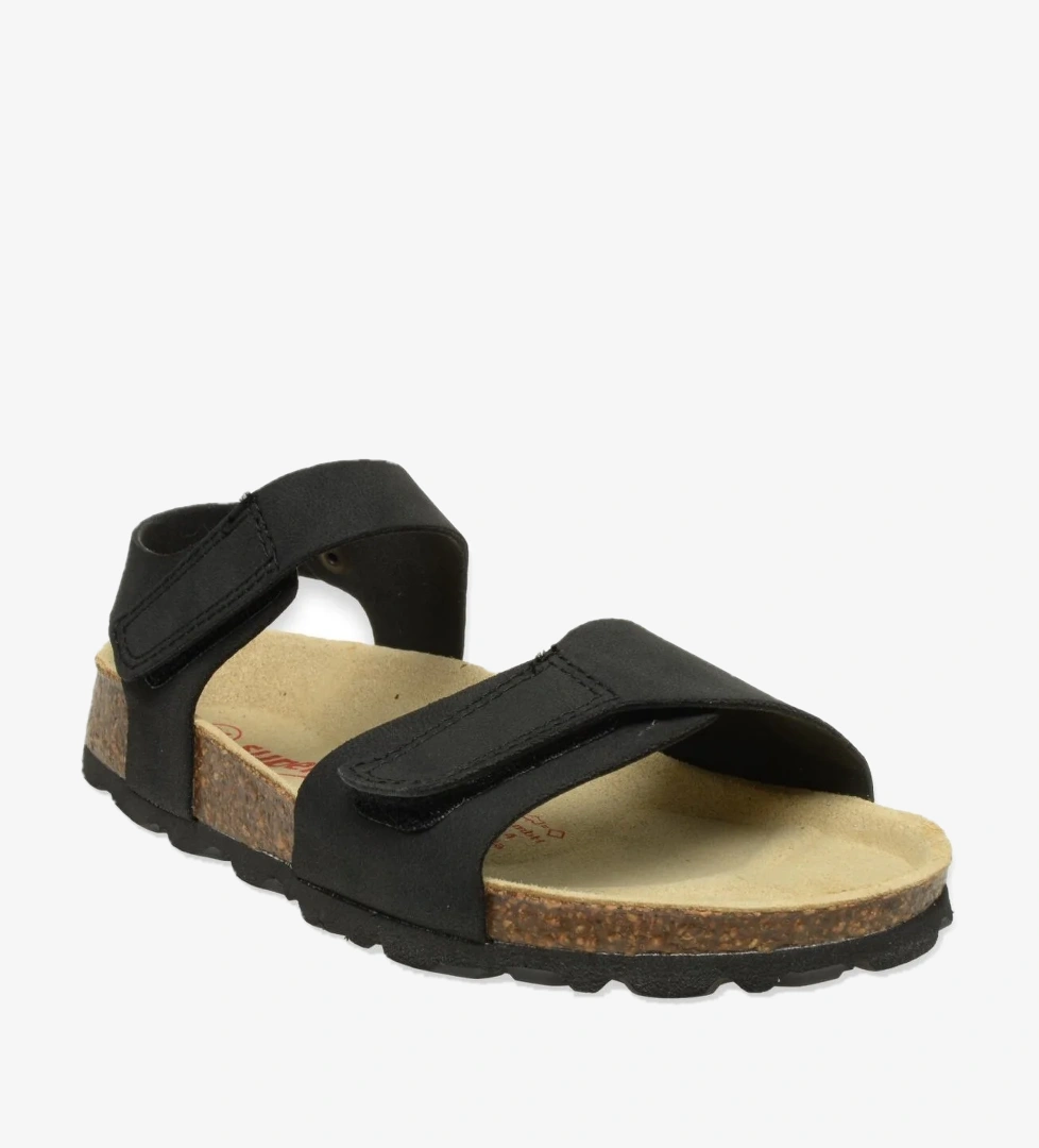 000122 Unisex Siyah Unisex Sandalet - Görsel 1