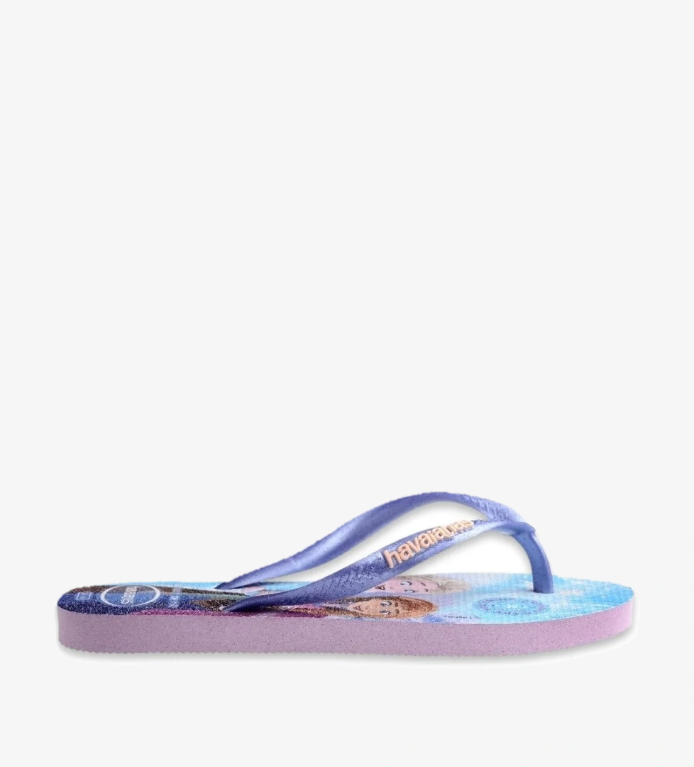 Havaianas 4123328 Kids Slim Princess Parmak Arası Açık Mavi Kız Çocuk Terlik model görseli