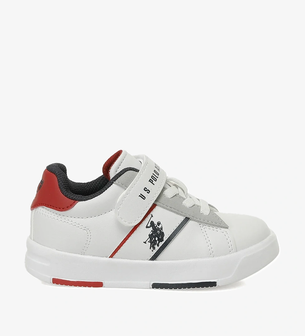 U.S. Polo Assn. TRAVIS JR 5PR Beyaz Erkek Çocuk Sneaker - Görsel 1
