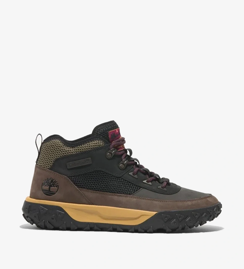 Greenstride Motion 6 Mid Lace Up Sneaker Erkek Siyah1 Bot Tb0a6cw1ejc1