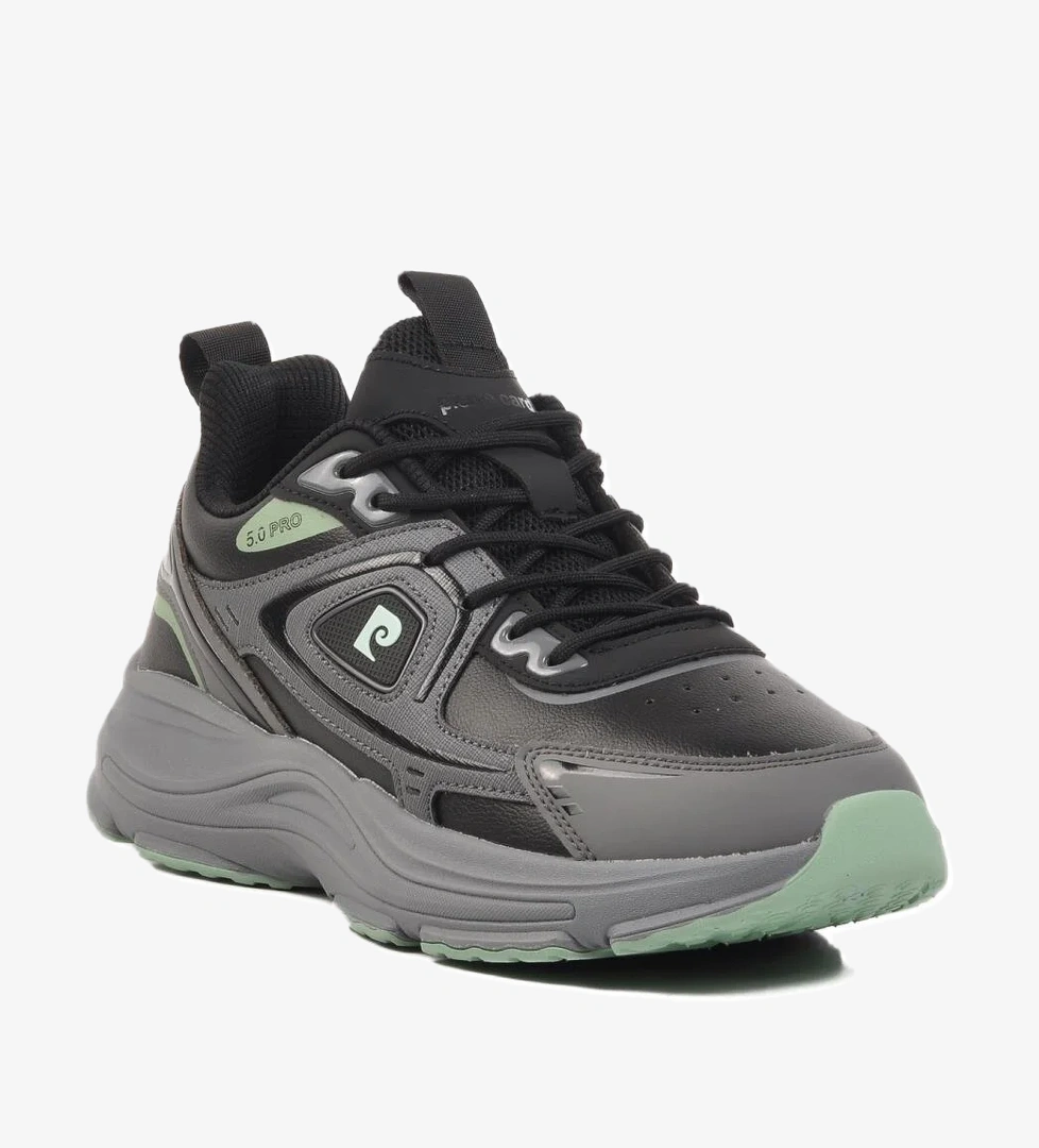 PCI-11065 Z Siyah Kadın Günlük Ayakkabı Dar Kalıp