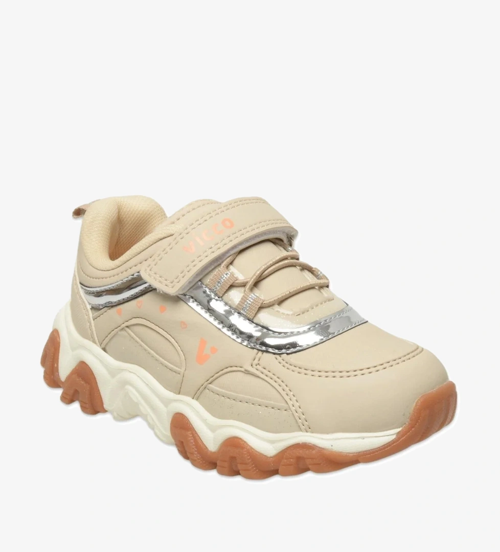346.F25K.210 Dream Filet Bej Çocuk Spor Ayakkabı - Görsel 1