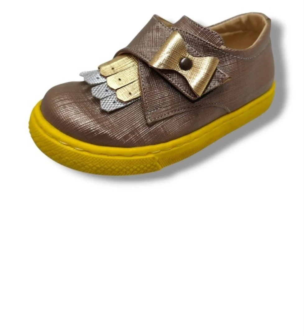 Şi̇ri̇nbebe Şirinbebe 3021-20 Püskül Cırtlı Kız Çocuk Ayakkabı 21-25 model görseli