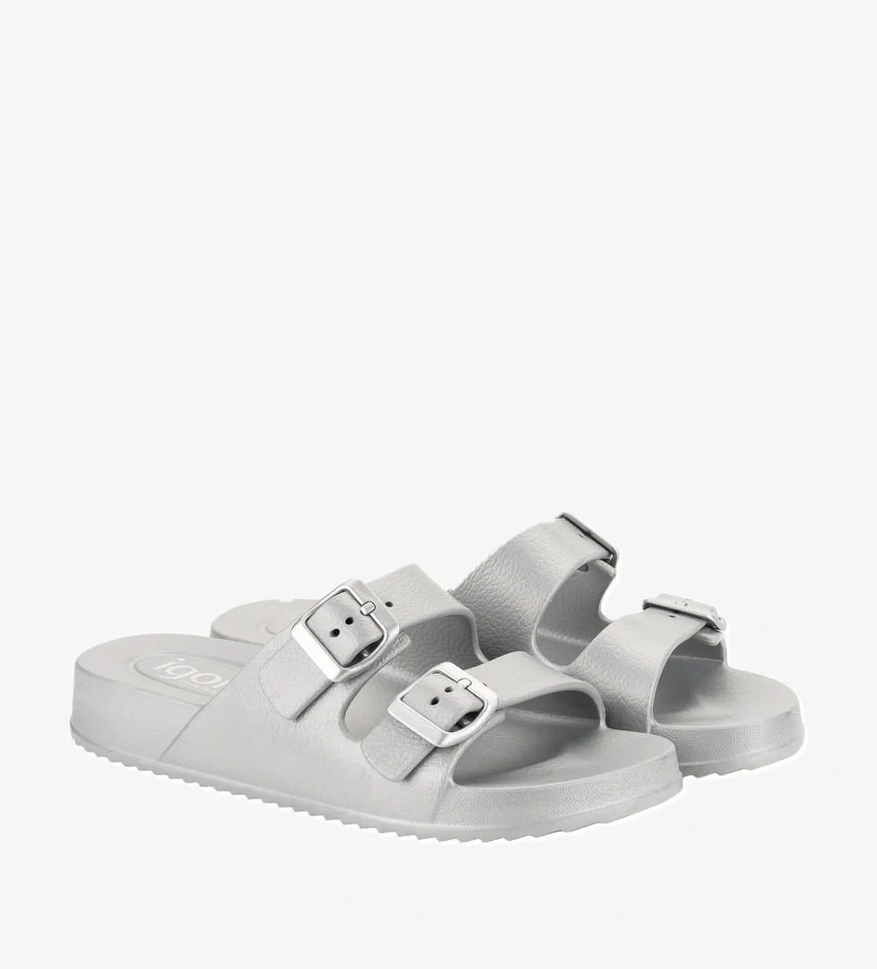 Habana Metalıco Kadin Gri Sandalet S10327-ö67