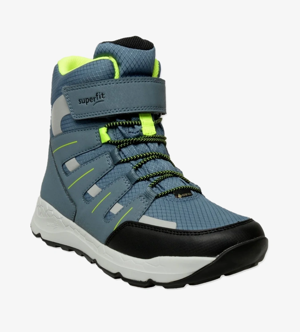 000568 Free Ride Gore-Tex Out Mavi Erkek Çocuk Ayakkabı