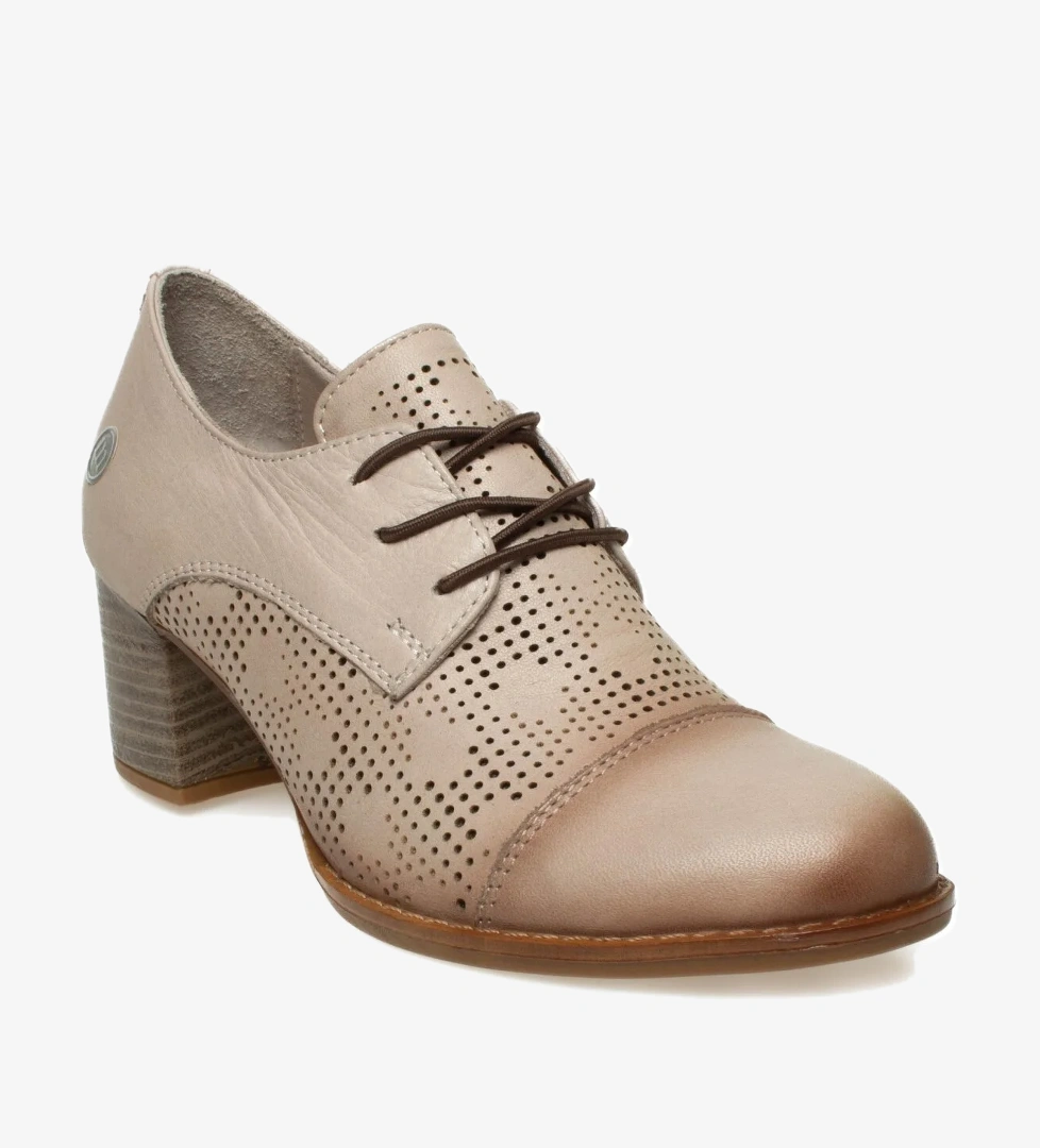 Mammamia D24Ya-650Z Topuklu Krem Kadın Ayakkabı model görseli