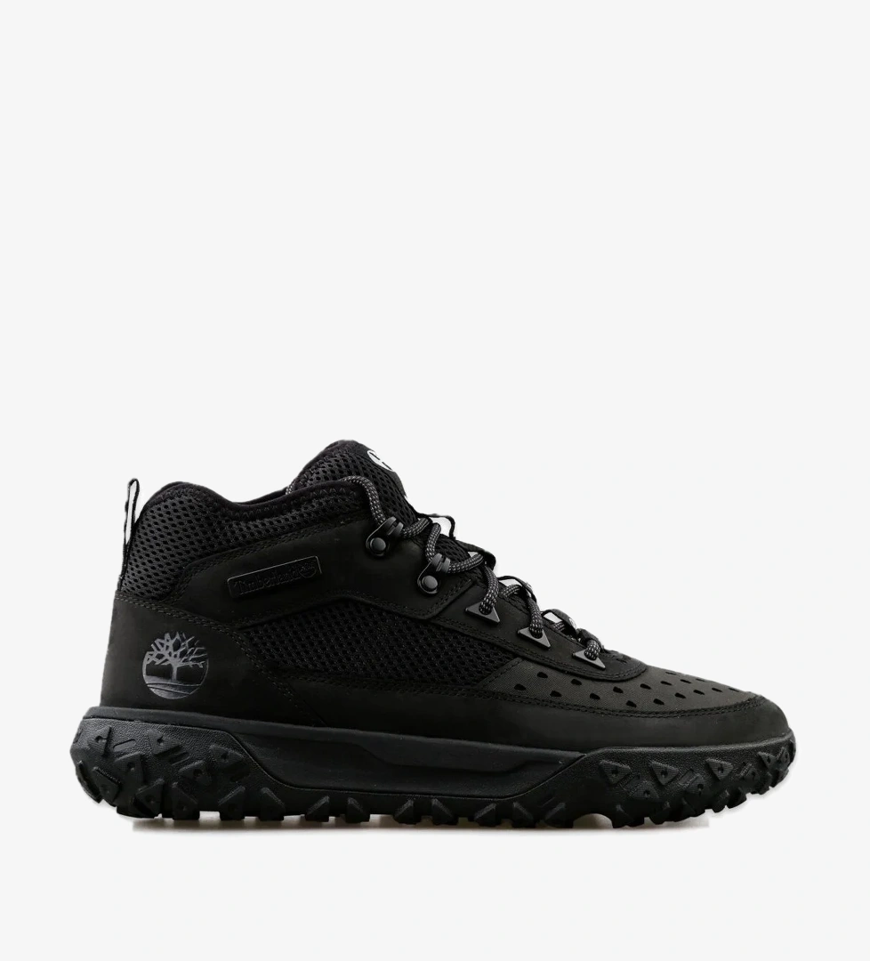 Timberland Tb0A5Vac Greenstride Motion 6 Mid Lace Up Sneaker Siyah Erkek Ayakkabı model görseli