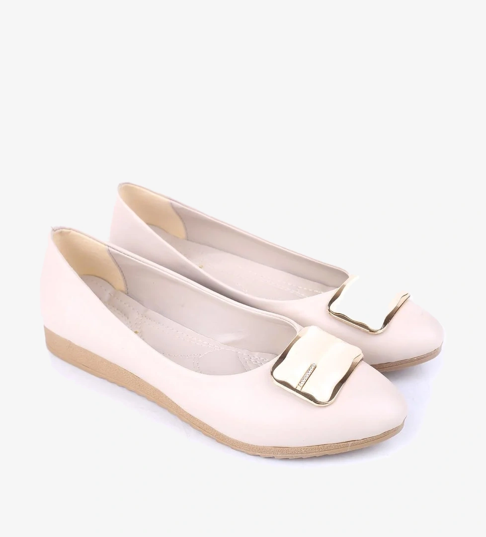 YS6074 Kadın Rahat Taban Günlük Babet Ayakkabı