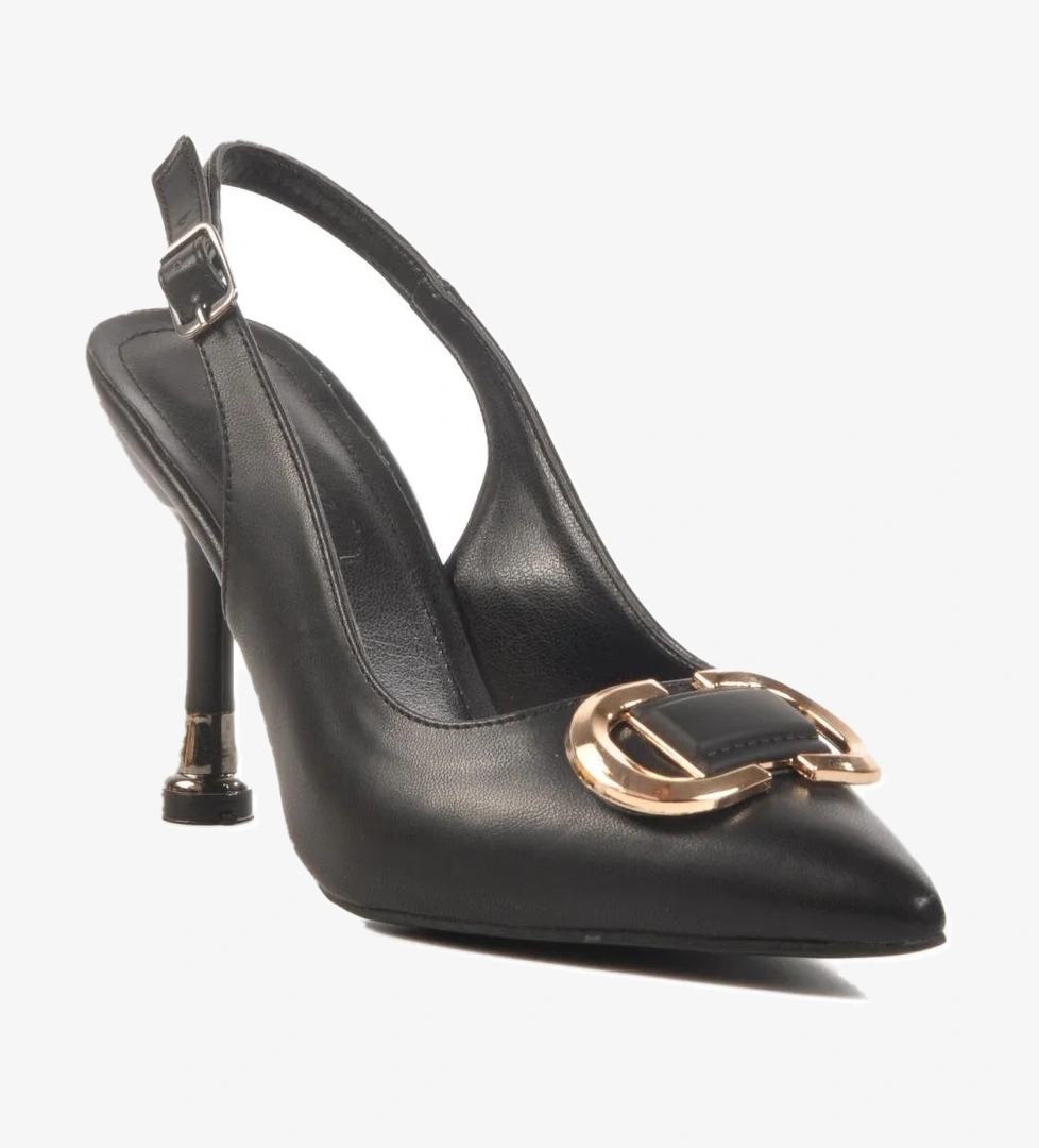 Pierre Cardin PC-54547 Z Siyah Kadın Abiye Ayakkabı model görseli