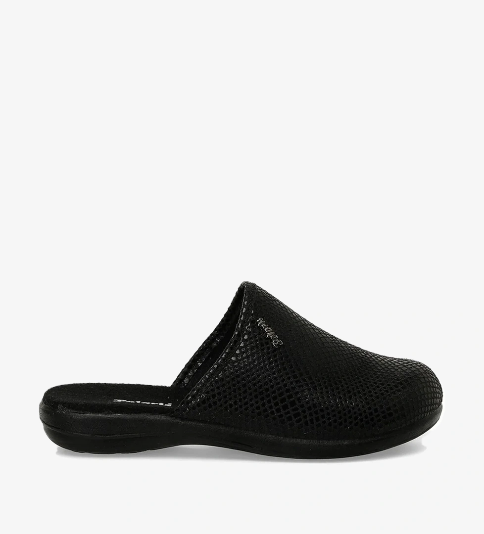 609014.Z5PR Siyah Kadın Ev Terliği - Görsel 1