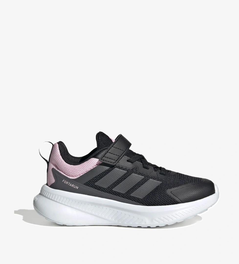 adidas FortaRun 4.0 EL C Siyah Kız Çocuk Spor Ayakkabı