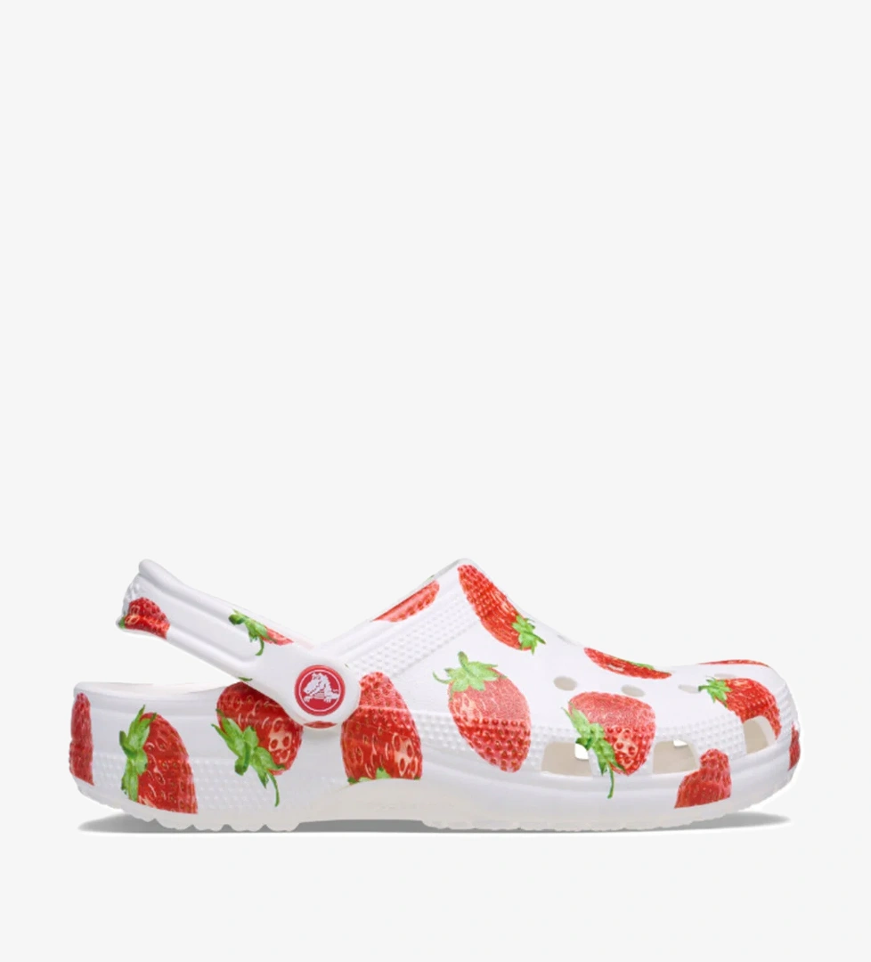 Classic Fresh Fruits Kadın Terlik Kırmızı