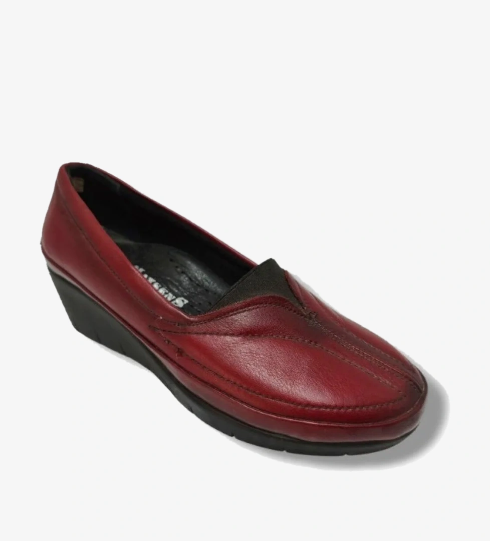 Maxsens 3113-20 Hakiki Deri Dolgu Topuk Kadın Ayakkabı model görseli