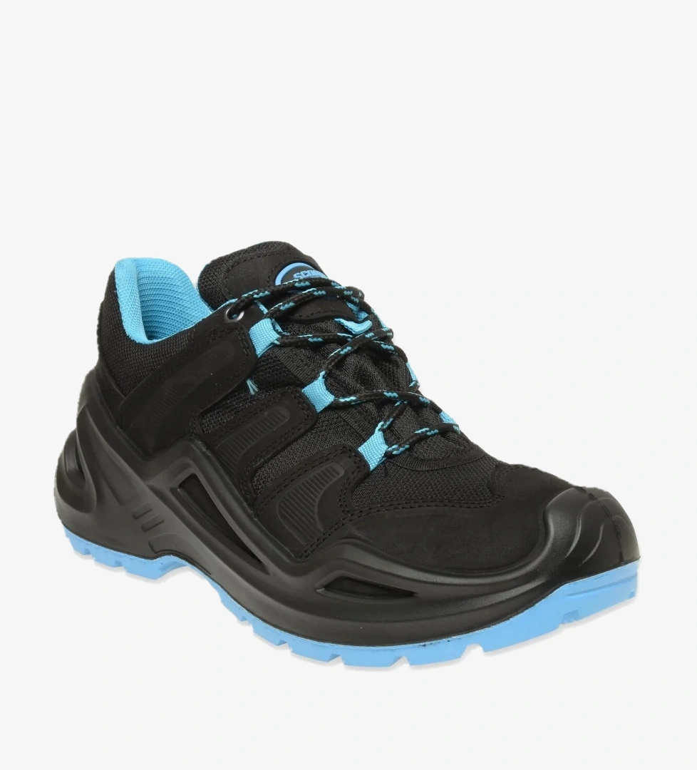 3103 M Combat Günlük Siyah-Mavi Erkek Ayakkabı