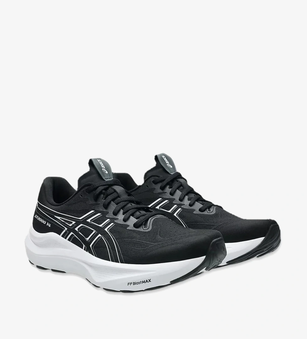 Gt-2000 14 1011C056 Koşu Siyah-Beyaz Erkek Spor Ayakkabı