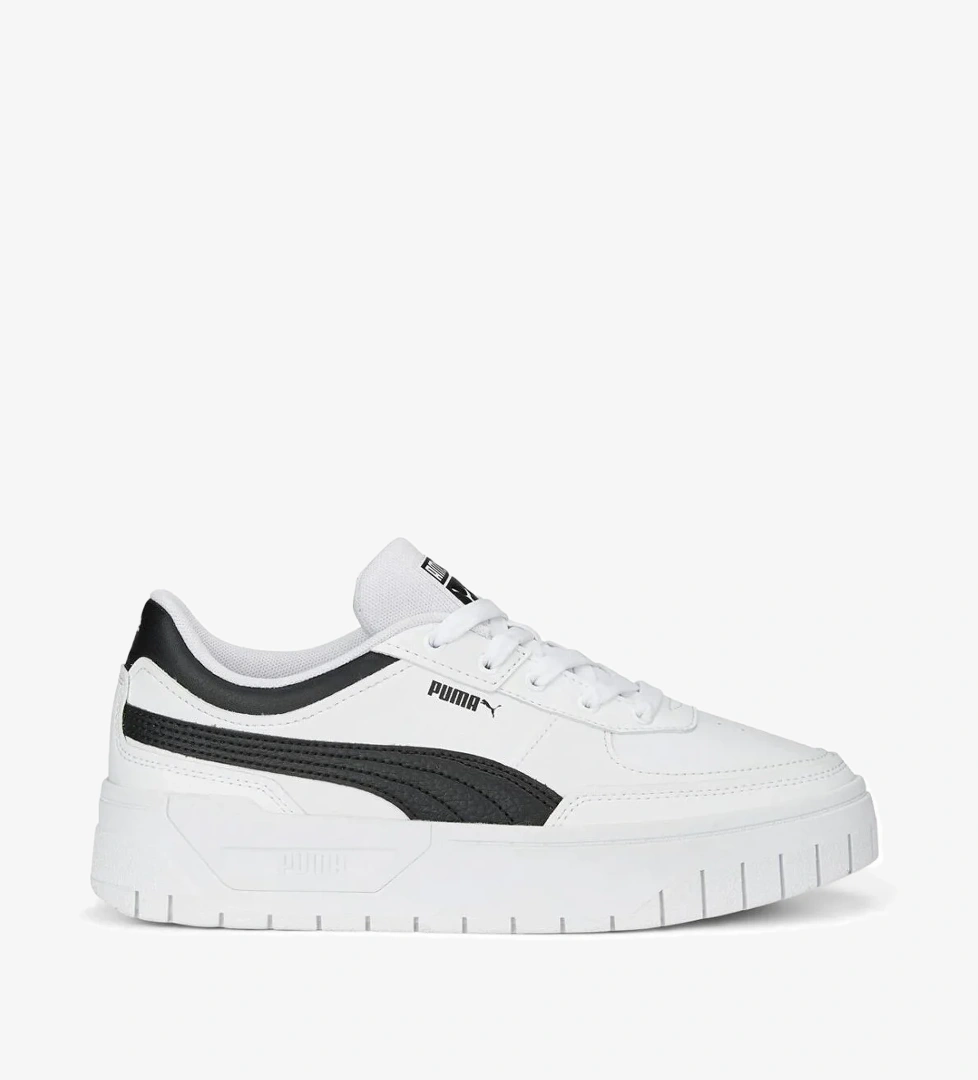 392730 Cali Dream Lth Wns Spor Ayakkabı Beyaz-Siyah - Görsel 1