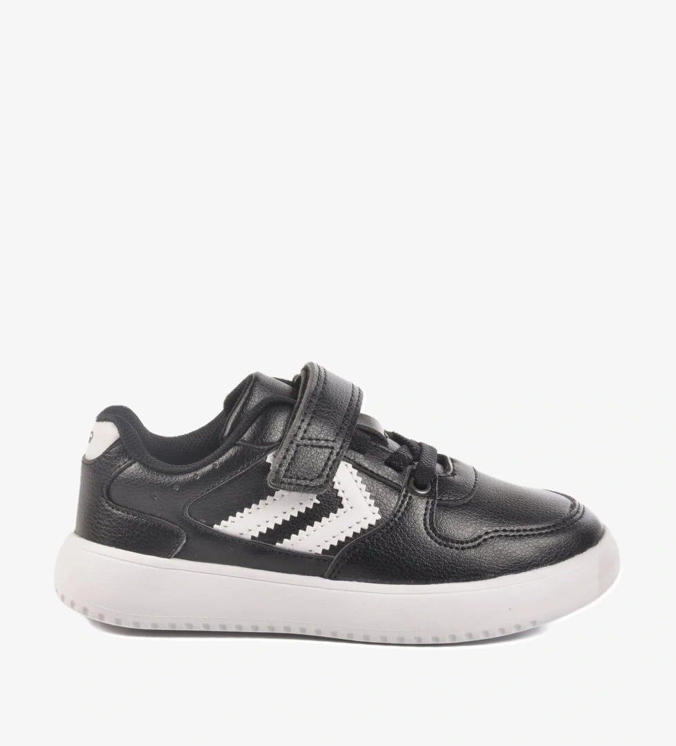Siyah Cırtlı Unisex Çocuk Spor Ayakkabı 900713 Hml Kayno Jr - Görsel 1