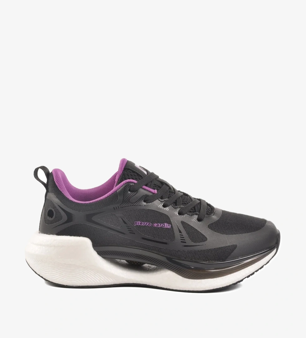 Pierre Cardin Siyah Beyaz Fileli Hafif Esnek Spor Ayakkabı Pci-11352 G model görseli