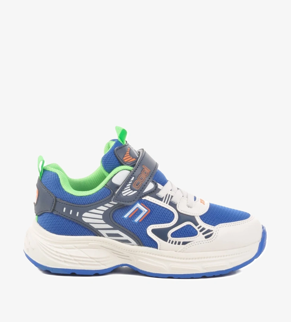 Saks Cırtlı Fileli Hafif Erkek Çocuk Spor Ayakkabı Dian F