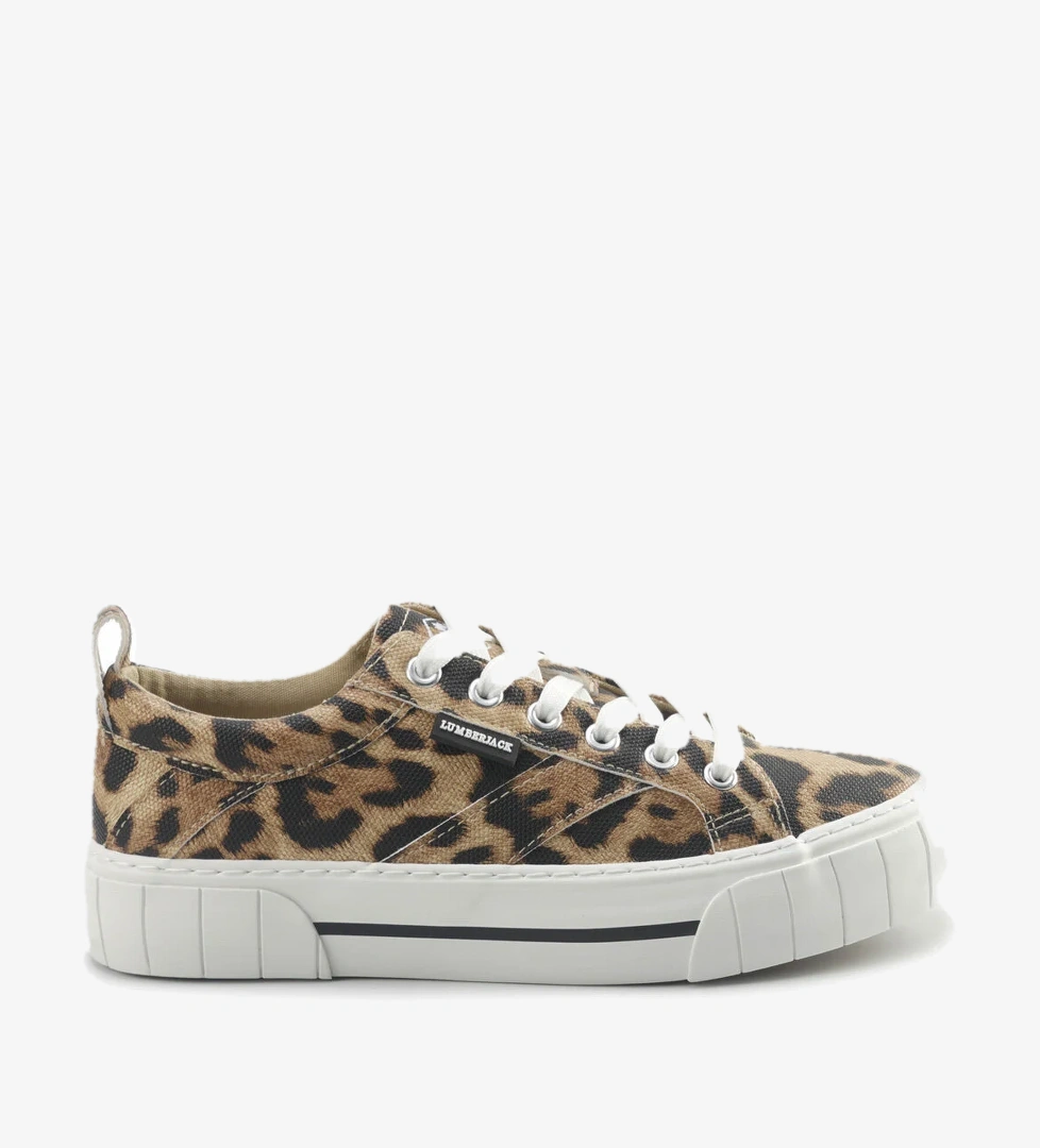 Lumberjack CALM 5PR Leopar Kadın Sneaker - Görsel 1