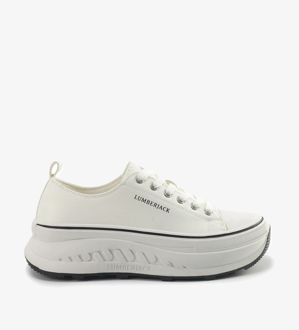 NOVARIA WMN PU 5PR Beyaz Kadın Sneaker - Görsel 1