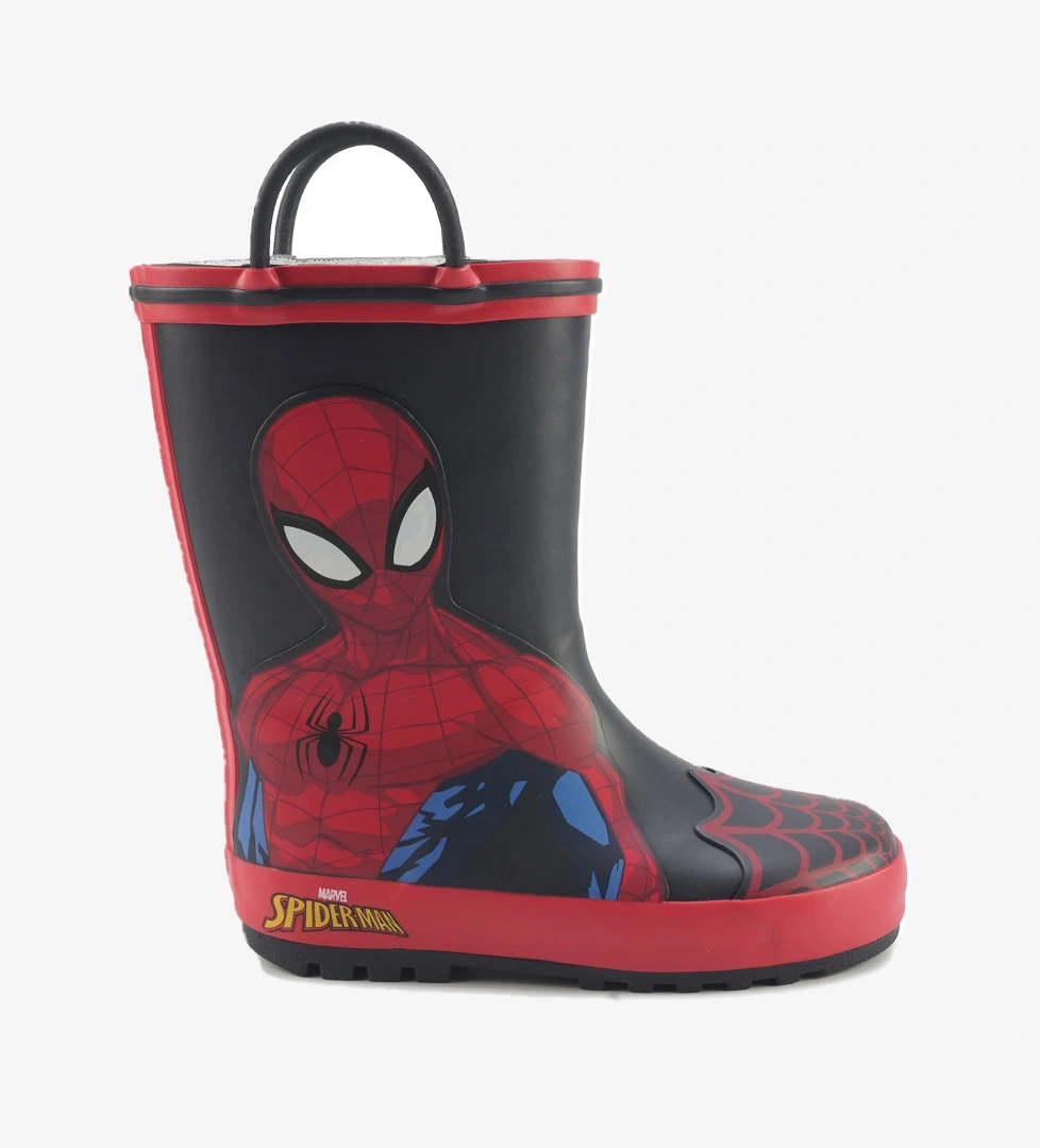 MELS.P5PR Siyah Erkek Çocuk Yağmur Çizmesi - Görsel 1